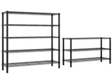 49.2''W Adjustable Storage NSF Wire Shelving Unit Multiple rows Shelving for Storage Rack 58966298