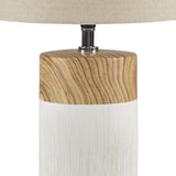 ZNTS Textured Ceramic Table Lamp B03594979