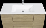 ZNTS 48" Floating Bathroom Vanity with Sink, Modern Wall-Mounted Bathroom Storage Vanity Cabinet with W1573P152702