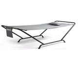 Freestanding Hammock with Stand, 600LBS Heavy Duty Outdoor Hammock Bed with Soft Pillow & Storage 52882641