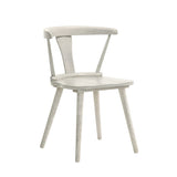 2-Piece Rustic Dining Side Chair Set, Solid Wood Frame, Farmhouse Modern Design, Easy Assembly W2537P214545