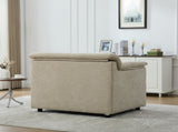 38.11"W Oversized Accent Chair,Comfy Upholstered Reading Chair,Chenille Armchair for Living Room W3189P538195