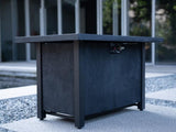 44" W x 25" H Outdoor Patio Propane Gas Fire Pit Table - 50,000 BTU High-temperature-resistant W2691P232455