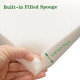 2PCS Set Outdoor Lounge Chair Cushion Replacement Patio Funiture Seat Cushion Chaise Lounge W419P194536