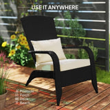 Outdoor Rattan Fire Pit Chairs 43154382