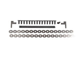 1.7 Stainless Steel Shaft Mount Roller Rocker Arms Kit Fit for Chevy L92 LS3 6.2L V8 32372497