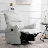 Rocking Chair,360 &deg Swivel Nursery Rocking Chair,Glider Chair,Modern Small Rocking Swivel W1028115303