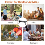 Portable BBQ Griddle, Foldable Kabob Barbecue for Outdoor Hibachi BBQ Lamb Skewer Camping Barbecue 25882230