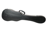 26" Tenor Python Pattern Leather Ukulele Case Black 14670546