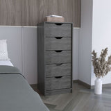 Basilea 5 Drawers Tall Dresser, Pull Out System B070P173186