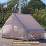 Inflatable Tent With Pump,Glamping Tents For 4-6 Person, Easy Setup 4 Season Waterproof Outdoor W2887P281626