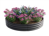 47.24*11.4" Tall Round Raised Garedn Bed,Metal Raised Beds for Vegetables, Outdoor Garden Raised 55087693