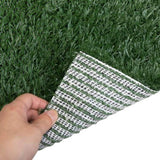 ZNTS 2PCS Realistic Artificial Grass Rug for Pet Potty Training, Synthetic Dog Pee Grass Turf Patch W2181P155562