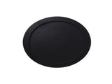 2-Tier Black Bamboo Turntable Kitchen Table Organizer, 10.04" Dia x 7.09" H 21994147