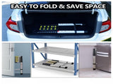 4.1-meter telescopic ladder, aluminum telescopic ladder, non slip feet, maximum capacity of 300 W2717P256991