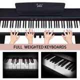 ZNTS GDP-105 88 Keys Standard Full Weighted Keyboards Digital Piano with 58335127