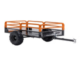 1500LBS Capacity 15 Cubic Feet Dump Cart Trailer, Heavy Duty Tow Behind Hauling & Dumping Wagon for 39189763