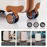 luggage sets 3 piece,carry-on luggage with wheels,check in luggage,28/24/20 inch luggage,tsa W2880P208383