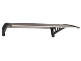 40*38in Household Application Door & Window Rain Cover Eaves Brown Board & Black 26223721
