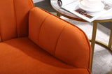Modern Mid Century Chair velvet Sherpa Armchair for Living Room Bedroom Office Easy Assemble W136166602