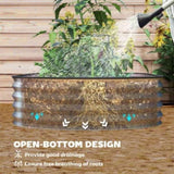 Garden Bed Galvanized Planter 43618697