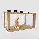 Waterproof Window Cat Perch Catio, Wood Cat Window Box, Window Catio for Indoor Cats. Suitable 47994200
