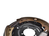 Driver Side 12" Hydraulic Brake Backing Plate Compatible with 7,000 lb Trailer Axles Mounts to 96466326