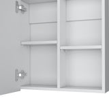 Duma 21.1" H x 19.7" W Mirror Medicine Cabinet, One door with Four interior Shelves for Bathroom, B200P240246