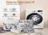 8 Pieces Halloween Comforter Set, Witch Pattern Bed in A Bag Bedding - Comforter, 2 Pillow Shams, 51951982