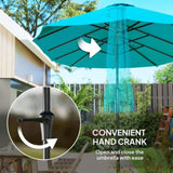 Outdoor beach umbrella/Double-Sided Sun Umbrella 92814494