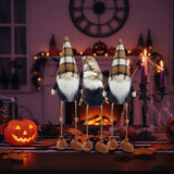 3PCS Set Christmas Gnomes Decorations 4.3x4.3x20.1in Harvest & Thanksgiving Home Table Ornaments, 92599731