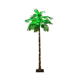 6 feet Hawaiian style artificial palm tree with LED lighting 90796181