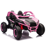24V Two-seater Kids Ride On UTV w/Parents Control,20in seat width,400W Super high power,Four-wheel W1578P198434