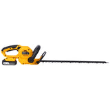 ZNTS 20V Cordless Hedge Trimmer, 22 Inch Steel Blade, Reduced Vibration, Battery and Charger Included W465P195275