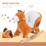 Baby rocking horse toy with music playback Pony style 15940001