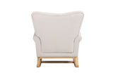 Baby Room High Rocking Chair Nursery Chair , Comfortable Rocker Fabric Padded Seat ,Modern High 38824496