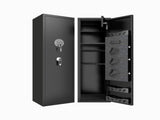 57" High Large Capacity Mechanical Gun Safe for Rifles & Handguns, Digital Password Lock, Built-In 14983353