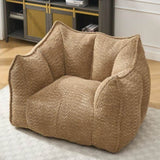Sofa chairs with highly resilient foam for living rooms and bedrooms, comfortable square lazy, W1996P252265