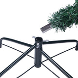 7ft Pvc Flocking Christmas Tree 1300 Branches Spread Out Naturally Tree 21315190