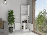 Syrah Corner Bar Cabinet - White B200102687