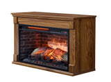 28 inch TV media entertainment center With electric fireplace W1769P213565
