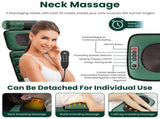 Full Body Electric Massage Mat with Detachable Neck & Foot Kneading Units, Inflatable Lumbar Pillow 80368562