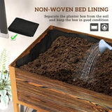 Garden Bed Galvanized Planter 90861932