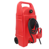 ZNTS 25 Gallon Gas Caddy With Wheels, Fuel Transfer Tank Gasoline Diesel Can,Fuel Storage Tank For W2089P198296