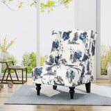 TODDMAN HI-BACK CLUB CHAIR, High-Back Fabric Club Chair, Print 64469.00