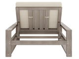 TREXM Outdoor Lounge Chairs, 5-Position Chaise Lounge Outdoor, Patio Chaise Lounge with Cushion & N715P236307E