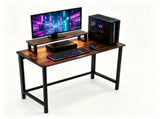31.5 Computer with Shelf and Light Foldable P2 Particleboard Iron Pipe Triamine Gaming 90001808