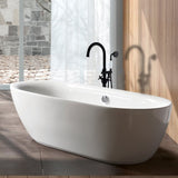 ZNTS Freestanding Bathtub Faucet with Hand Shower W1533125099