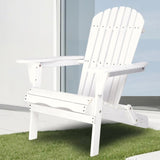 Wood Lounge Patio Chair for Garden Outdoor Wooden Folding Embossed Adirondack Chair Set of 2 Solid W1390P277608