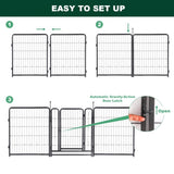 ZNTS 16 Panels Dog Playpen for outdoor,yard,camping,31.6"Height dog fence with 2 doors. W2151P177945